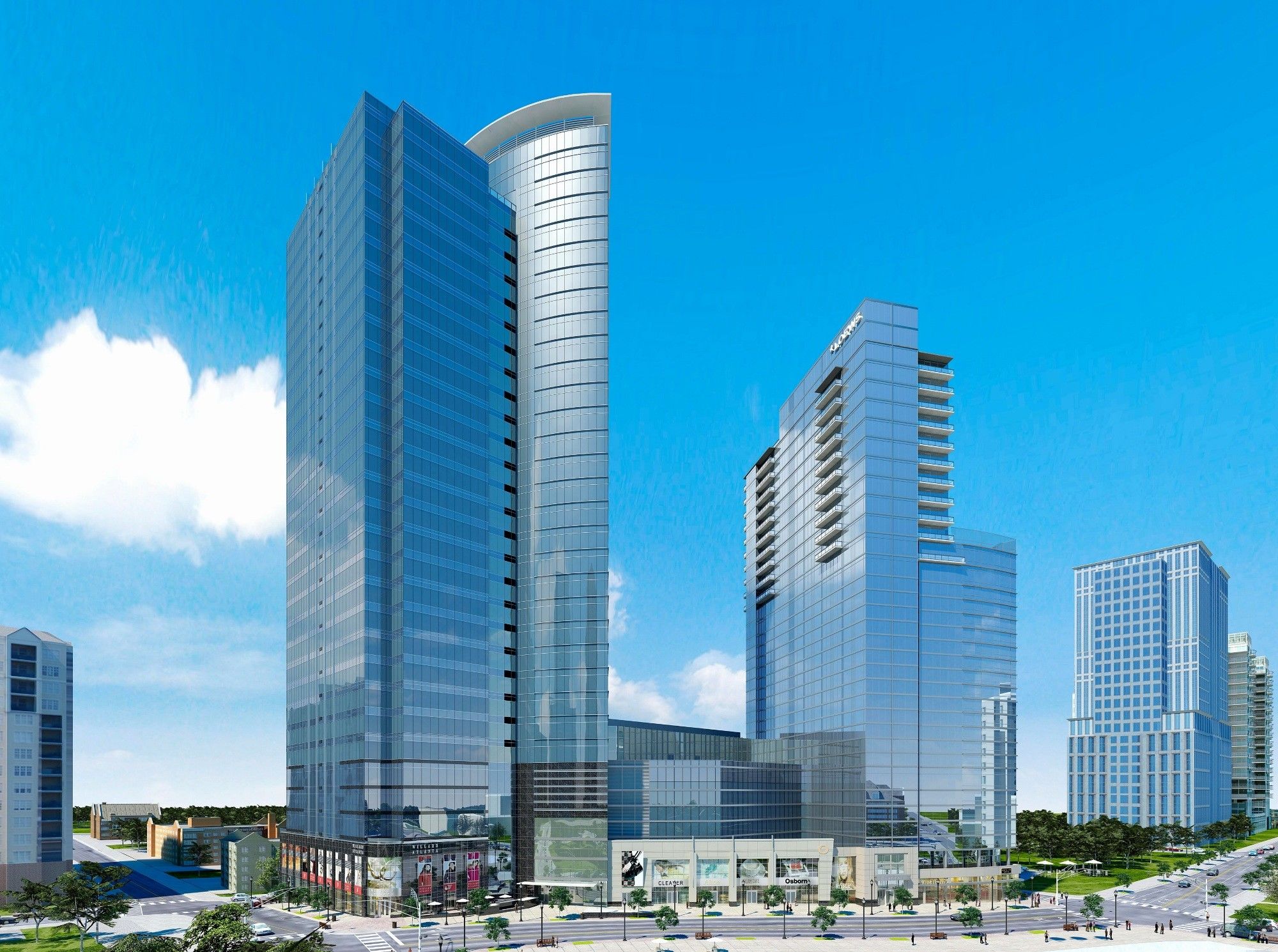 Loews Atlanta Hotel Exteriör bild
